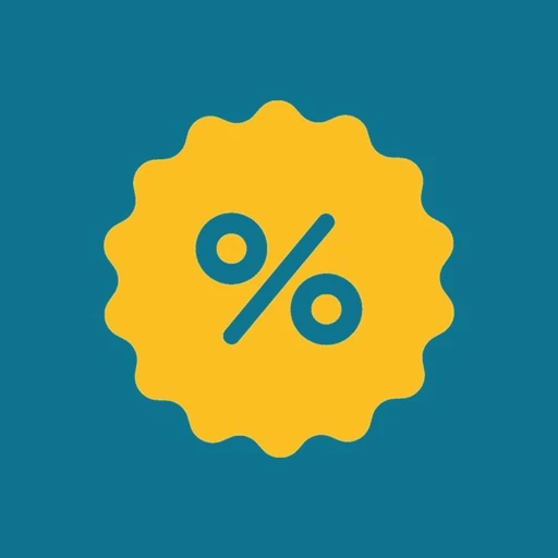 Percentage Calculator iPhone and iPad app icon